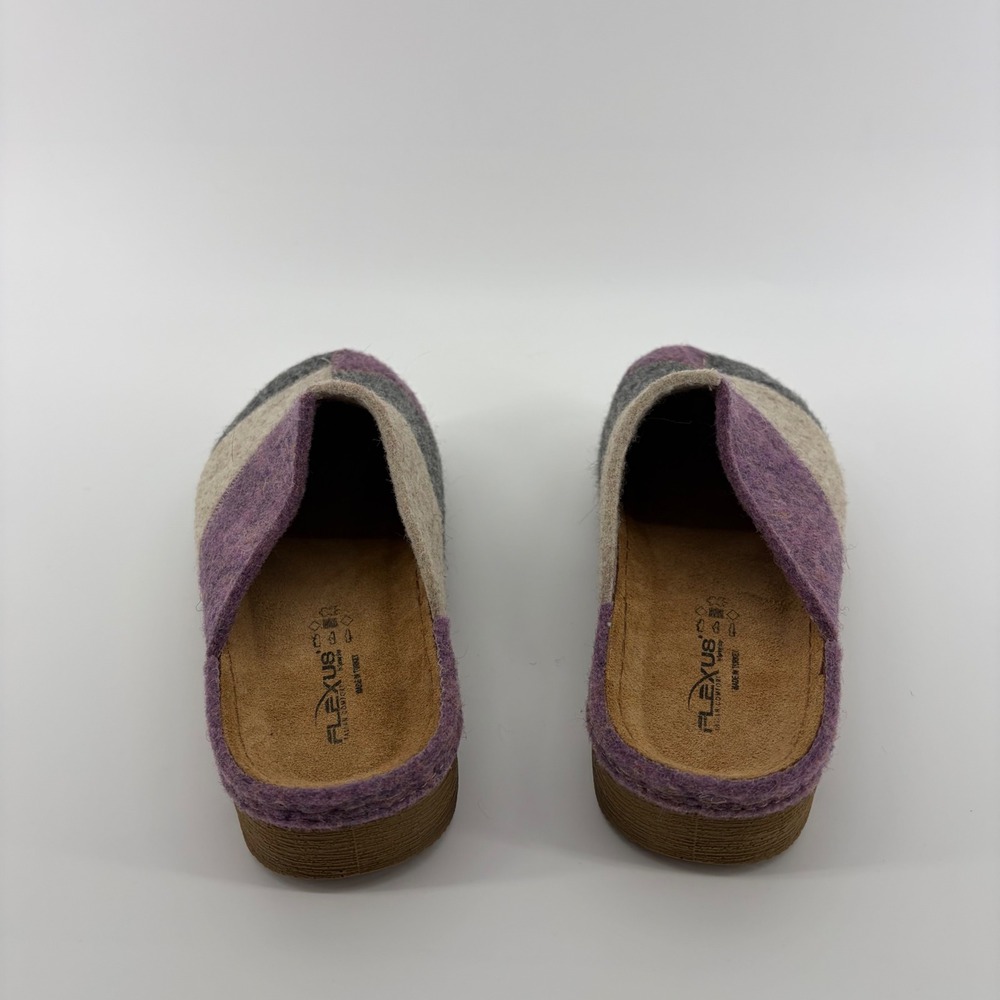 Flexus By Spring Step Women's Patchwork Felt Clog… - image 2